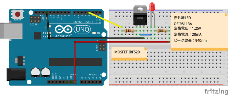 信号出力の回路